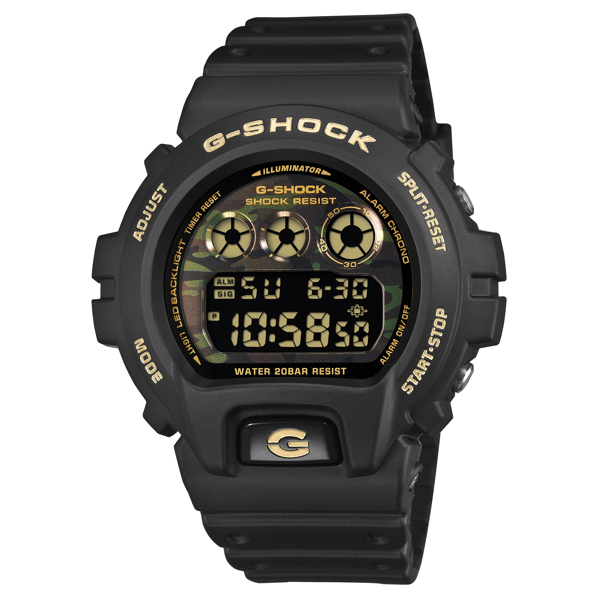 DW-6900CF-1JFとGA-700CF-1AJFを並べたG-SHOCK公式商品画像