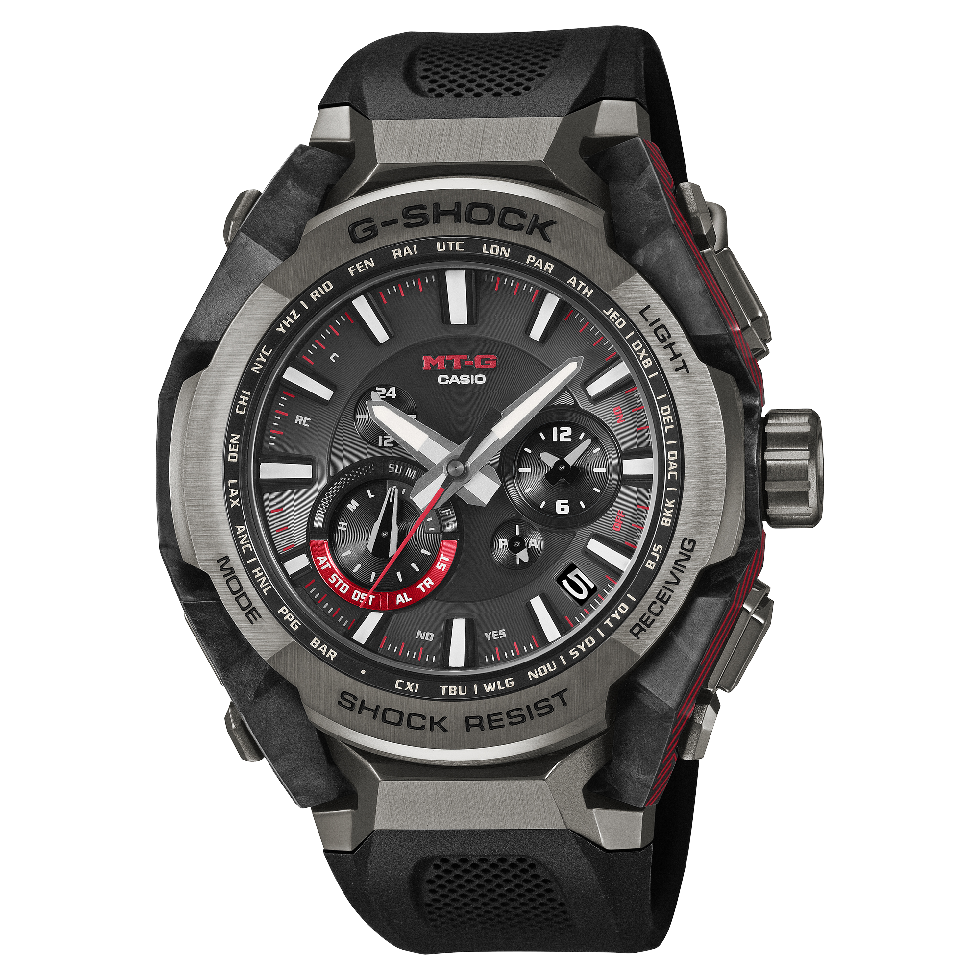 MTG-B4000B-1AとMTG-B4000D-1Aを並べたG-SHOCK公式商品画像