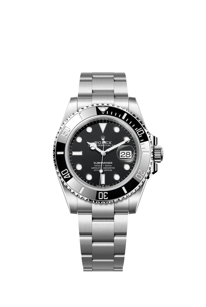 Rolex Submariner Date 126610LNブラックダイヤル公式画像
